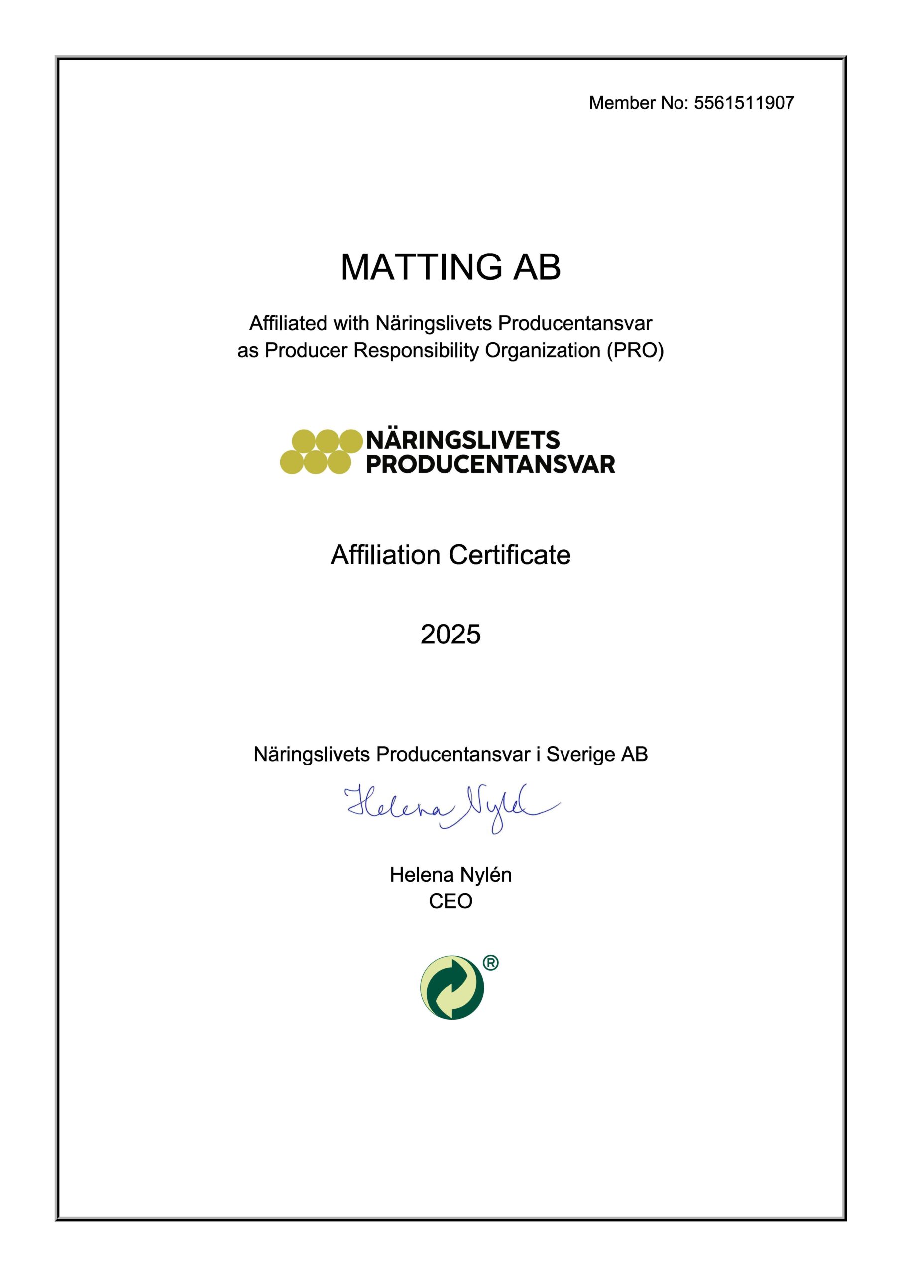 NPA (FTI) Certificate Eng